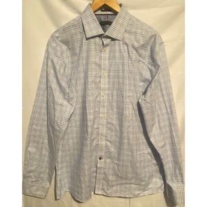 TOMMY HILFIGER Men's‎ X- LARGE LONG Sleeve Button UP Shirt 30X22